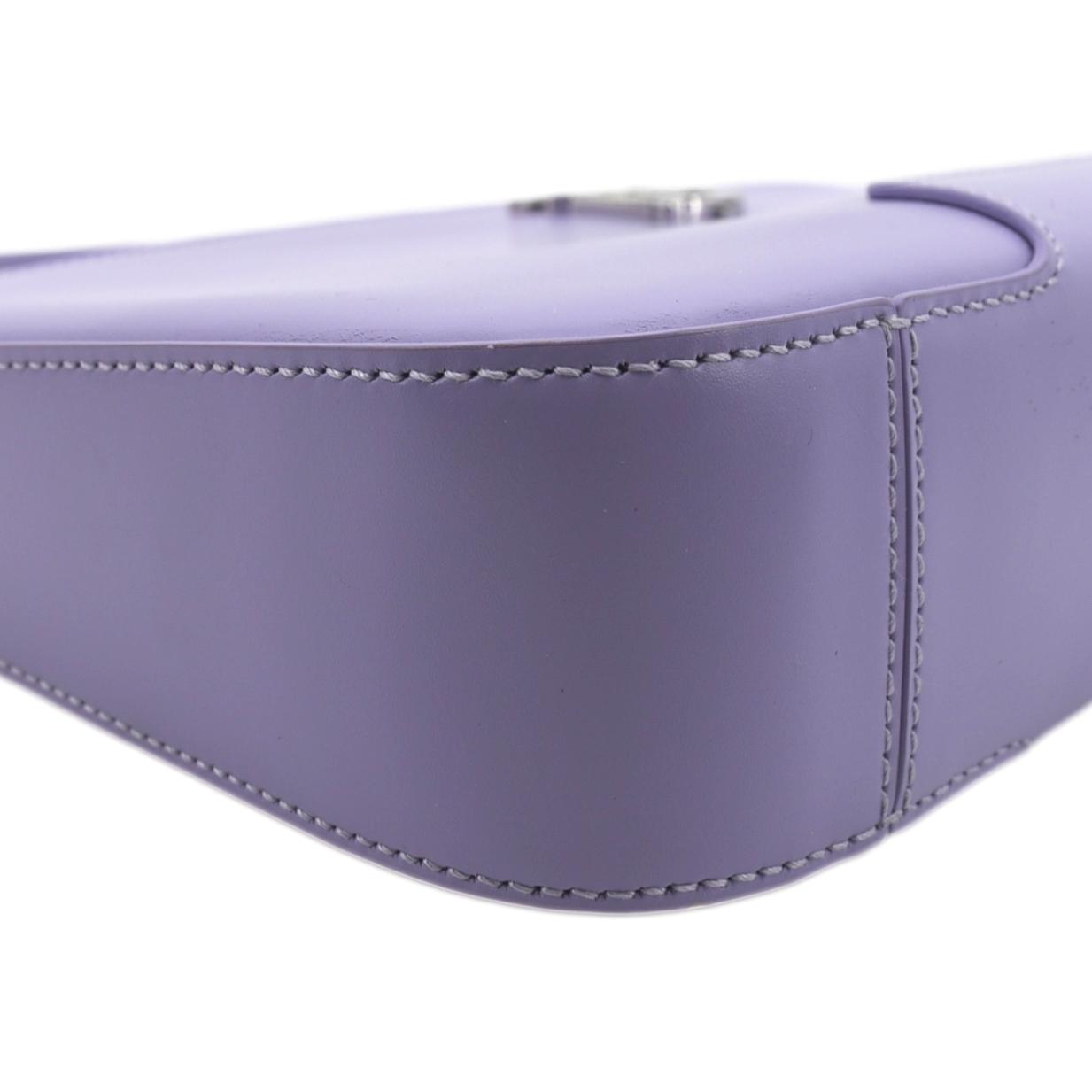 BURBERRY Medium TB Leather Shoulder Bag Soft Violet