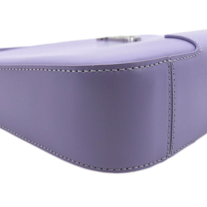 BURBERRY Medium TB Leather Shoulder Bag Soft Violet