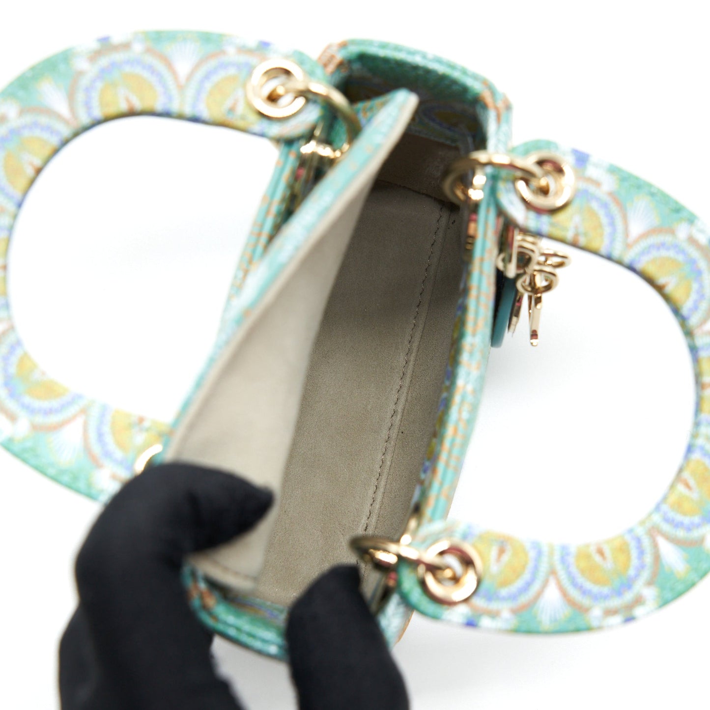 Dior Micro (Super Mini) Lady Dior Limited Green