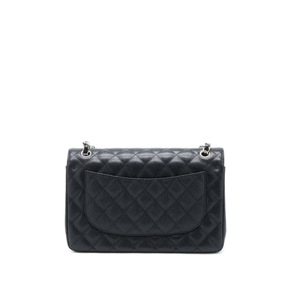 Chanel Jumbo Classic Double Flap Bag Caviar Black SHW