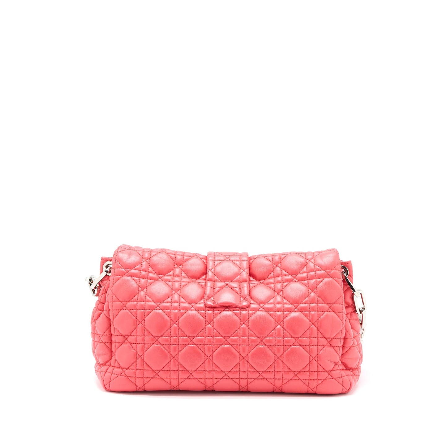 Dior New Lock Flap Mini Purse Lambskin Red