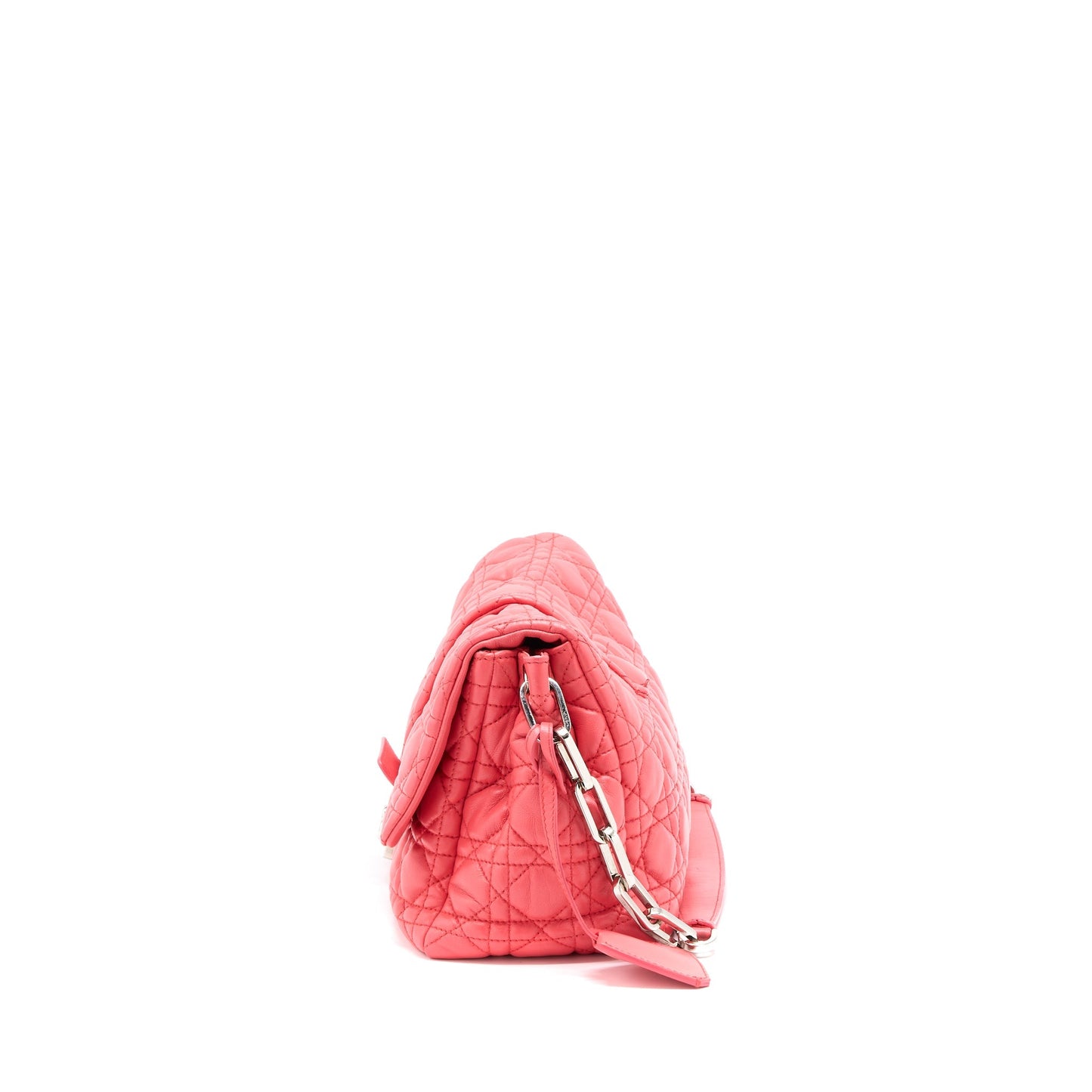 Dior New Lock Flap Mini Purse Lambskin Red