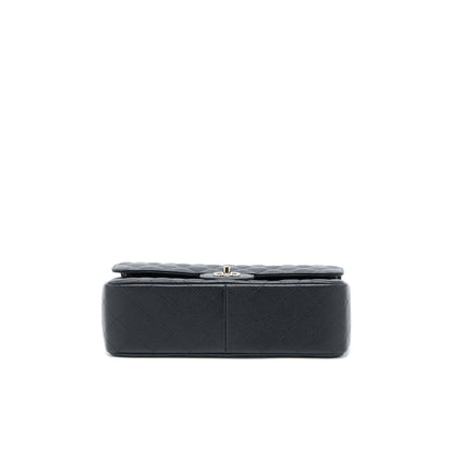 Chanel Jumbo Classic Double Flap Bag Caviar Black SHW