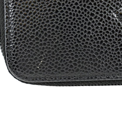 CHANEL Timeless CC Zipped Organizer Wallet Black