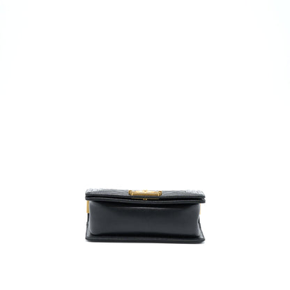 Chanel Small Boy Bag Caviar Black GHW