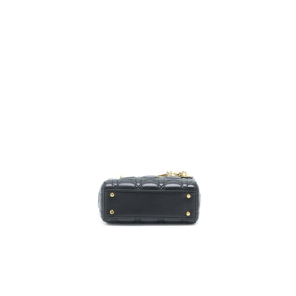 Dior Mini Lady Dior Lambskin Black