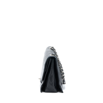 Chanel Quilted Flap Bag Lambskin Black SHW