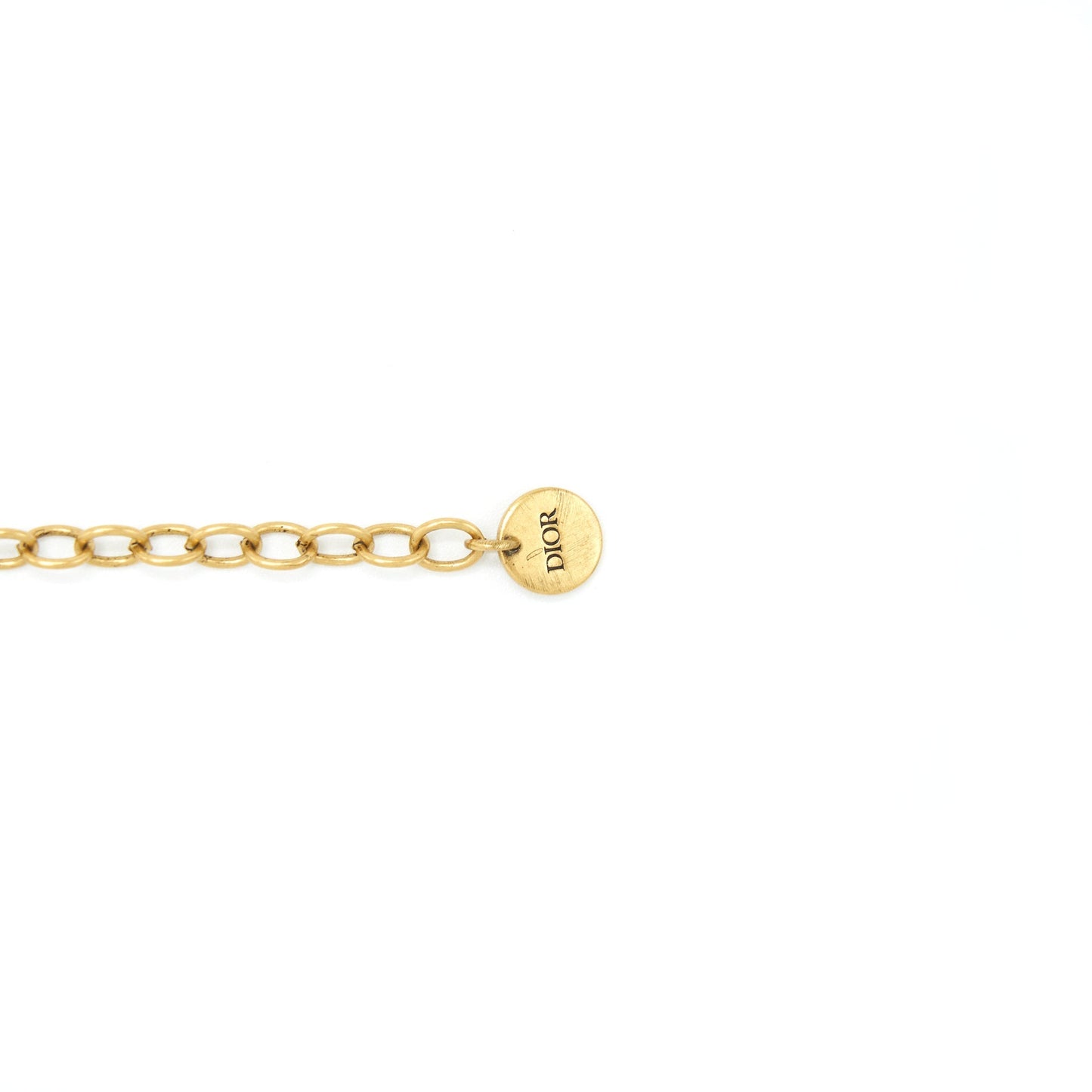 Dior Jâadior Choker Antique Gold-Finish Metal