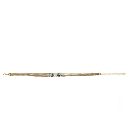 Dior Jâadior Choker Antique Gold-Finish Metal