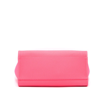 Chanel Deauville Tote Bag Hot Pink SHW