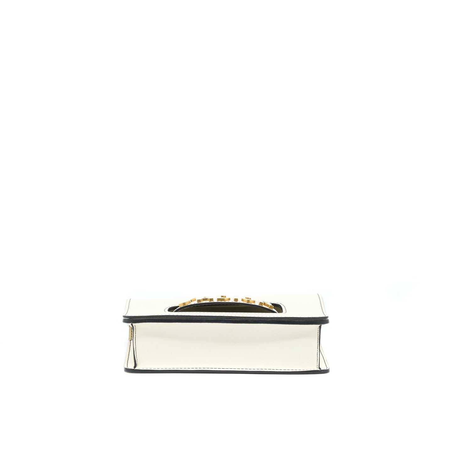 Dior Ja'Dior Flap Purse/ Clutch with Chain White