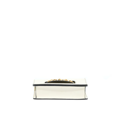 Dior Ja'Dior Flap Purse/ Clutch with Chain White