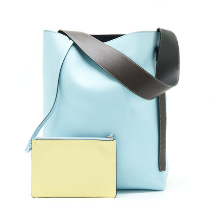 Celine Small Twisted Cabas Tote Pool/ Bergamote