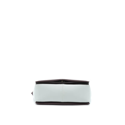 Celine Frame Purse Calfskin Multicolour Ruthenium Hardware