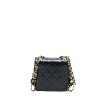 Chanel 23P Ado Backpack Lambskin Black GHW (Microchip)