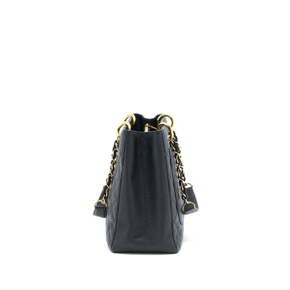 Chanel Grand Shopping Tote Bag Caviar Black GHW