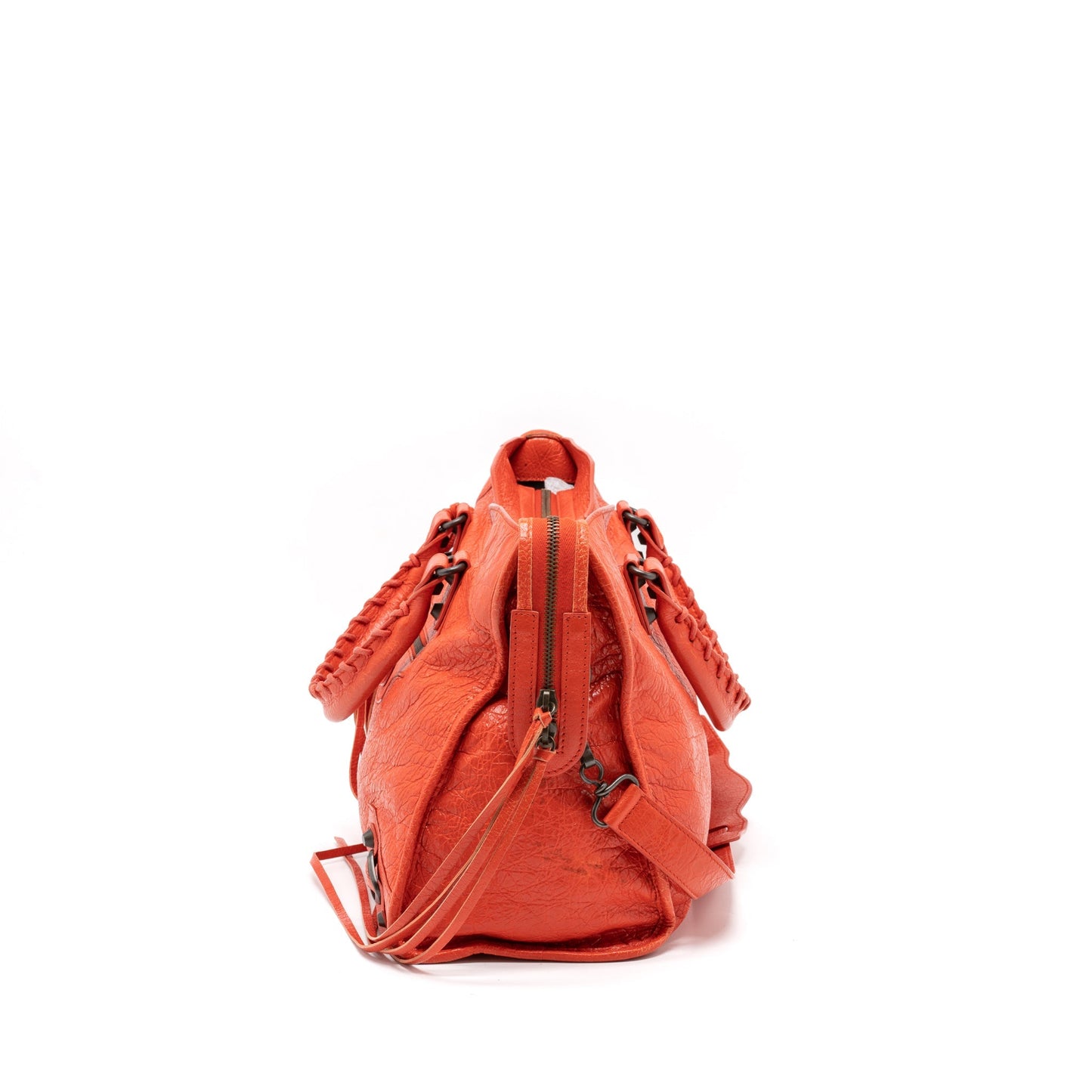 Balenciaga Classic City Purse Nappa Tomato/Red Black Hardware