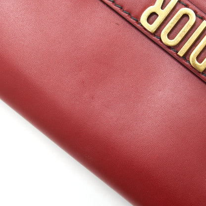 Dior J'adior Small long Wallet on Chain Red with GHW