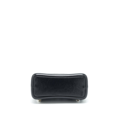 Chanel Small Gabrielle Backpack Calfskin Black With Multicolour Hardware