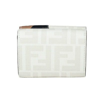 Fendi Micro Trifold Fabric Wallet
