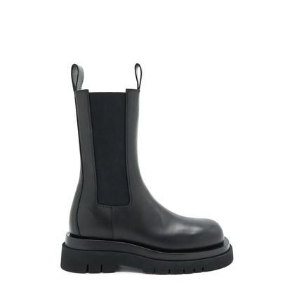 Bottega Veneta size 37.5 Lug Boots Black