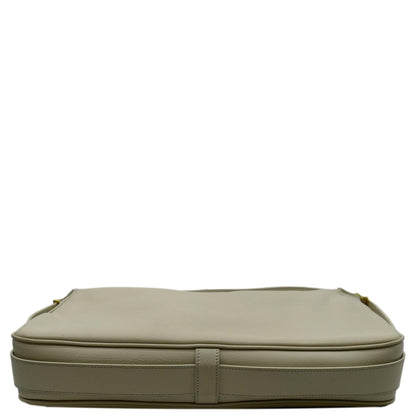 CELINE Romy Medium Supple Calfskin Shoulder Bag Off White