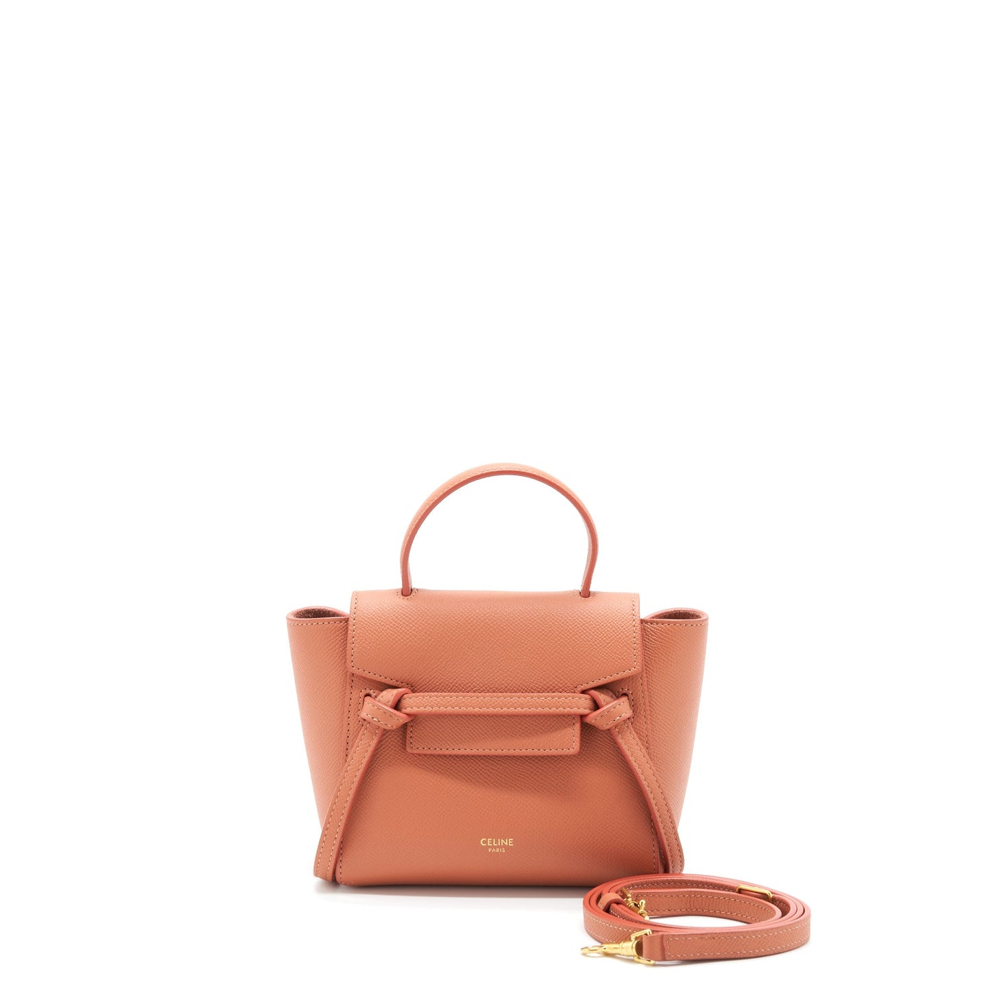 Celine Pico Belt Purse Grained Calfskin