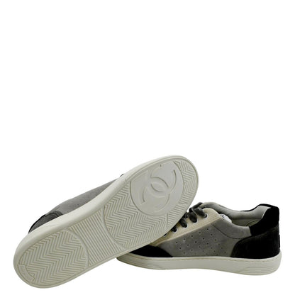 CHANEL Velvet Multicolor Sneakers Size 39