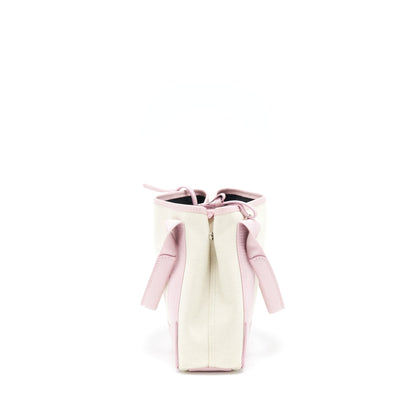 Balenciaga Canvas Cabas Purse Pink
