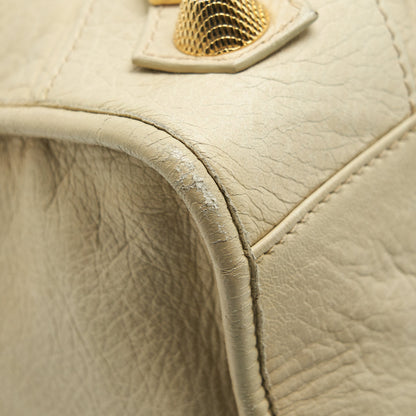 Balenciaga Giant City Purse Beige