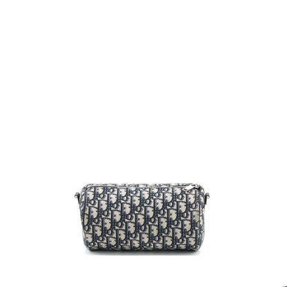 Dior Roller Messenger Purse Blue Oblique Jacquard