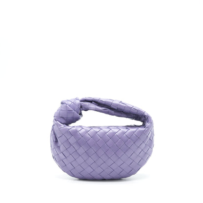 Bottega Veneta Mini Jodie Calfskin Purple