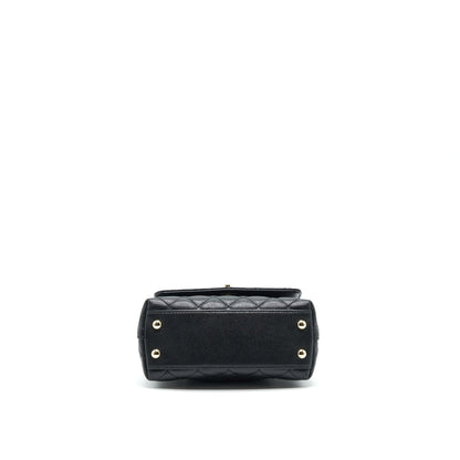 CHANEL EXTRA MINI COCO HANDLE BLACK LGHW