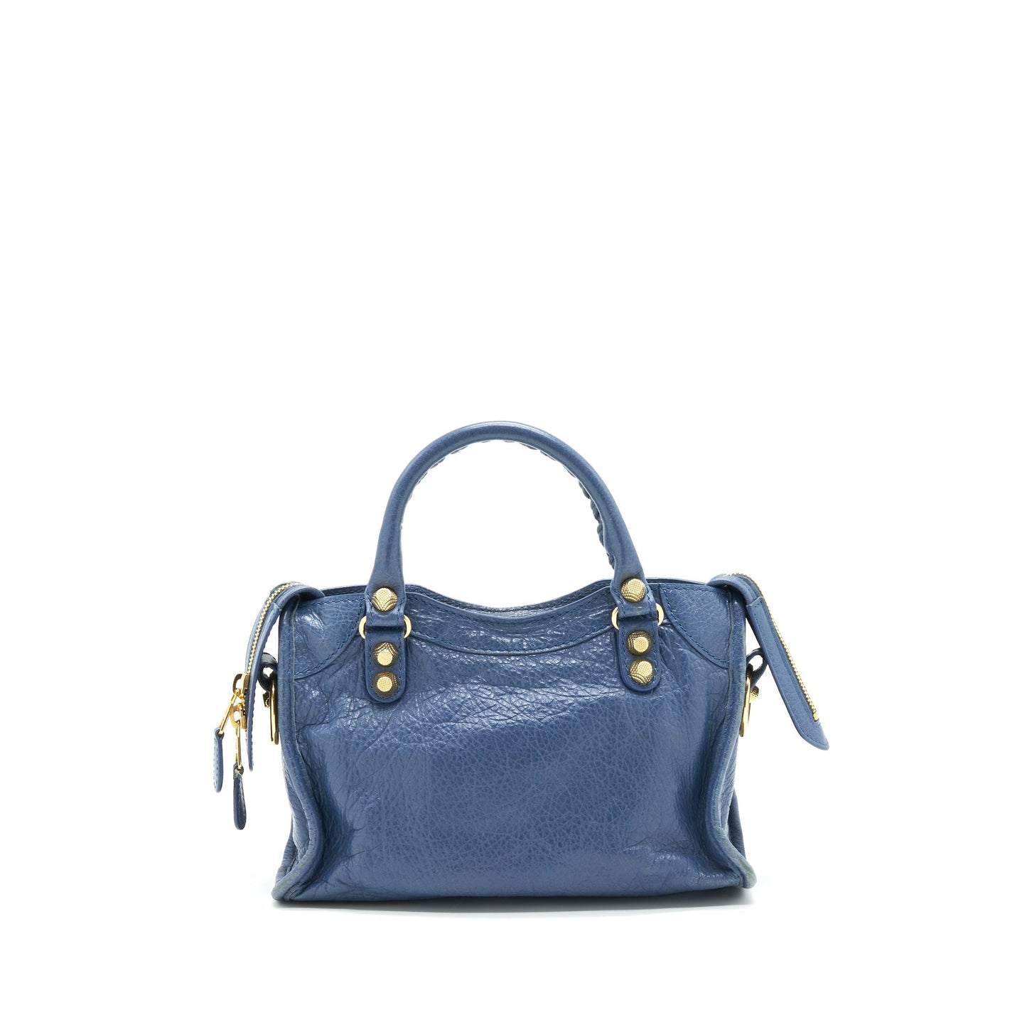 Balenciaga mini City Crossbody Purse blue