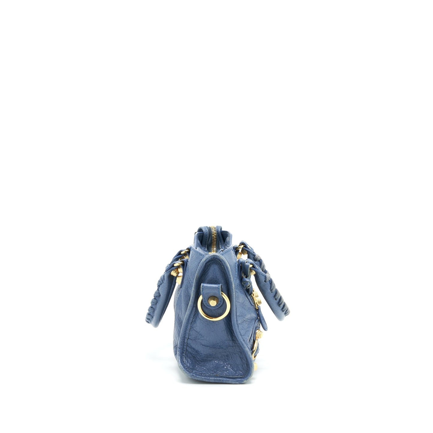 Balenciaga mini City Crossbody Purse blue