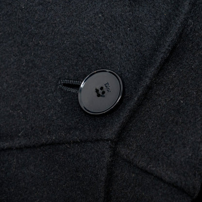 Dior Size 34 Long Coat Wool Black