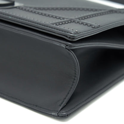 Dior Medium Studded So Black Diorama Bag