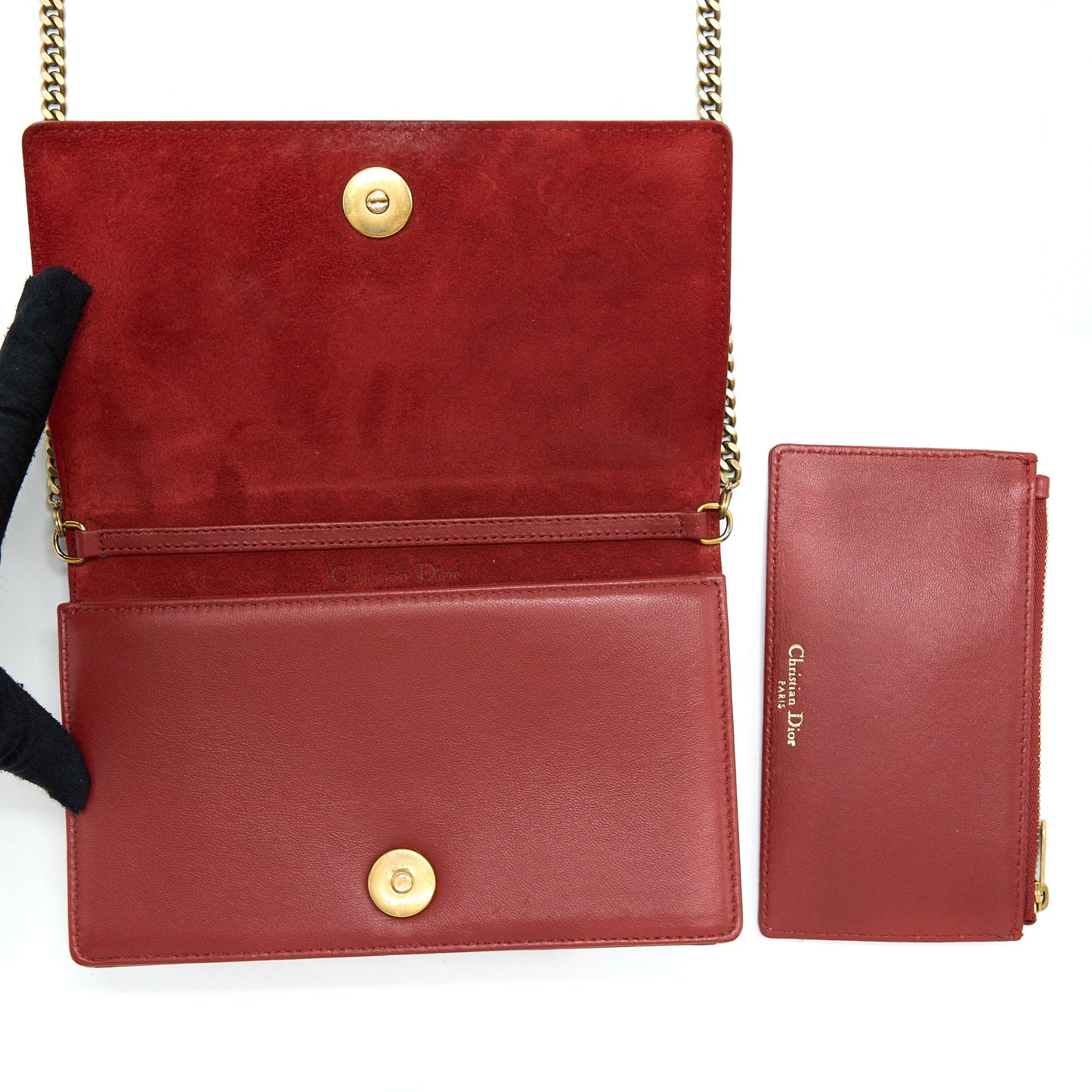 Dior Diorama Crossbody Purse With handle Red
