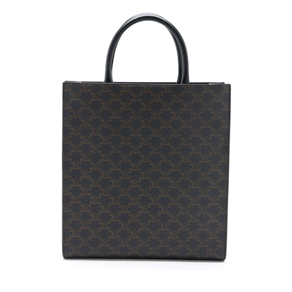 Luxury CELINE Vertical Cabas Triomphe Canvas