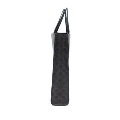 Luxury CELINE Vertical Cabas Triomphe Canvas