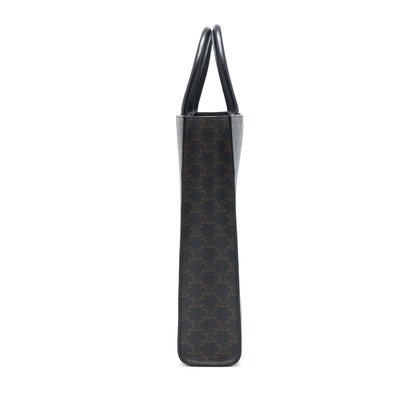 Luxury CELINE Vertical Cabas Triomphe Canvas