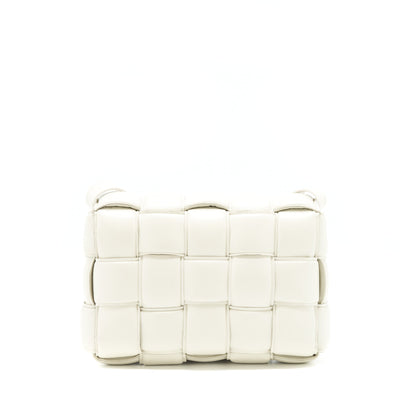 bottega Veneta Padded Cassette Chalk