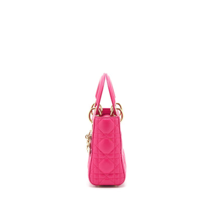 Dior mini lady Dior Purse lambskin pink