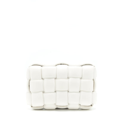Bottega Veneta Padded Cassette Purse White