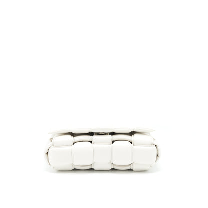 Bottega Veneta Padded Cassette Purse White