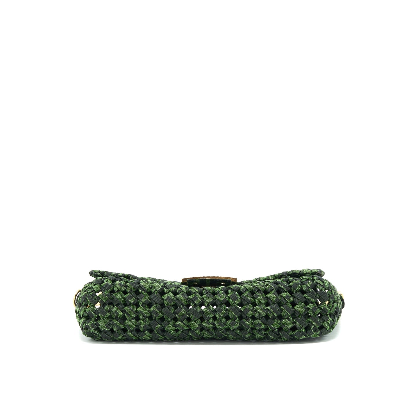 Fendi Baguette Limited edition Tweed Green