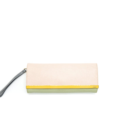 Fendi Multi Colour Clutch Purse