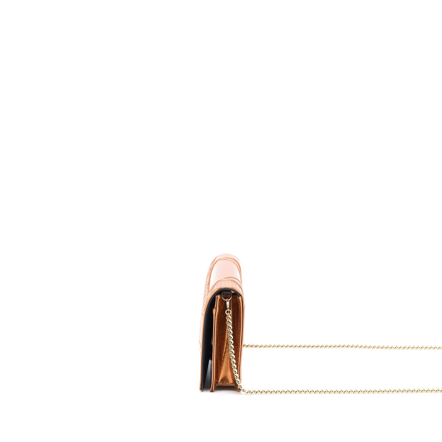 Dior Diorama Wallet on Chain Patent Metallic