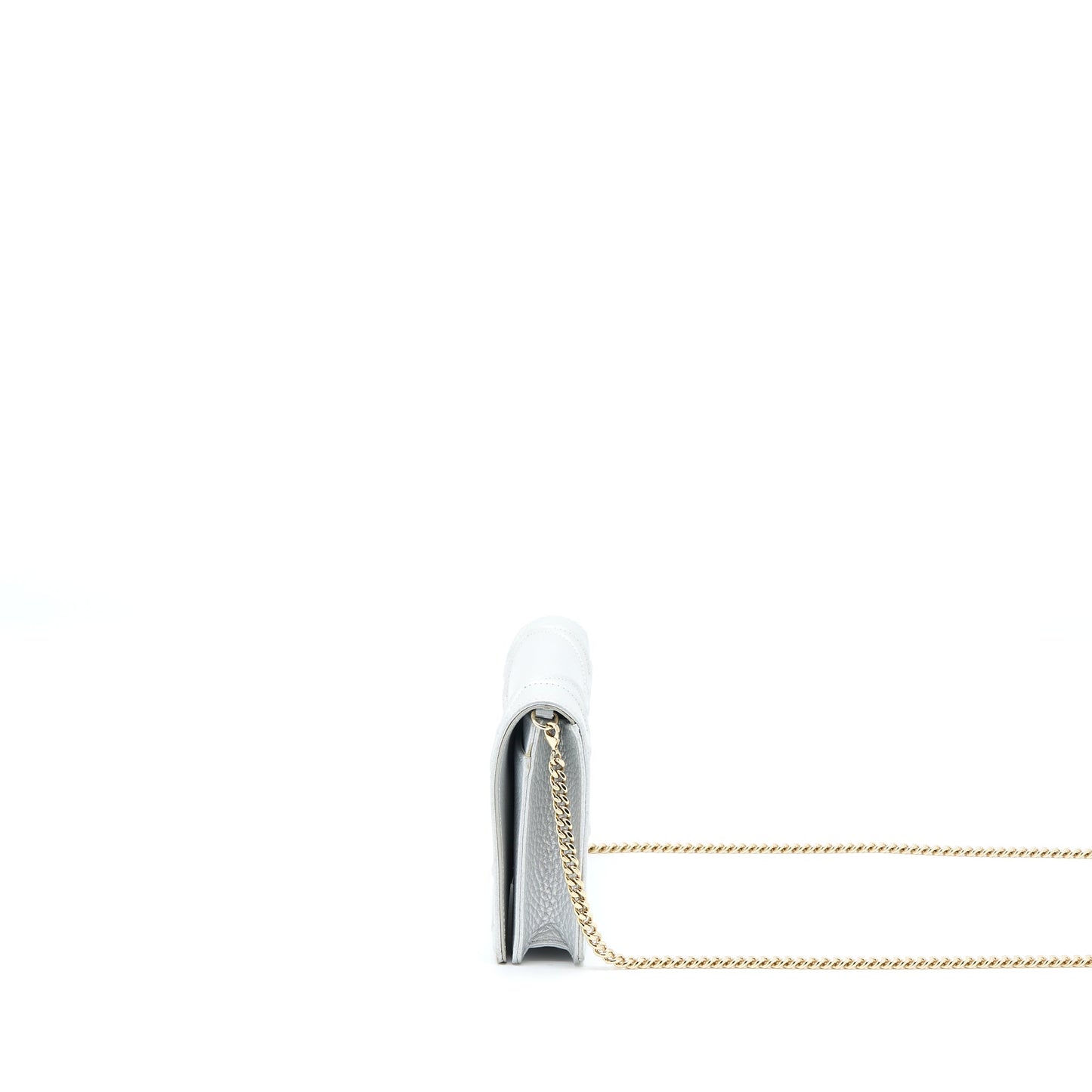 Dior Diorama Wallet on Chain Calfskin Silver