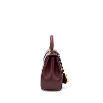 Celine Small 16 Purse Light Burgundy Calfskin